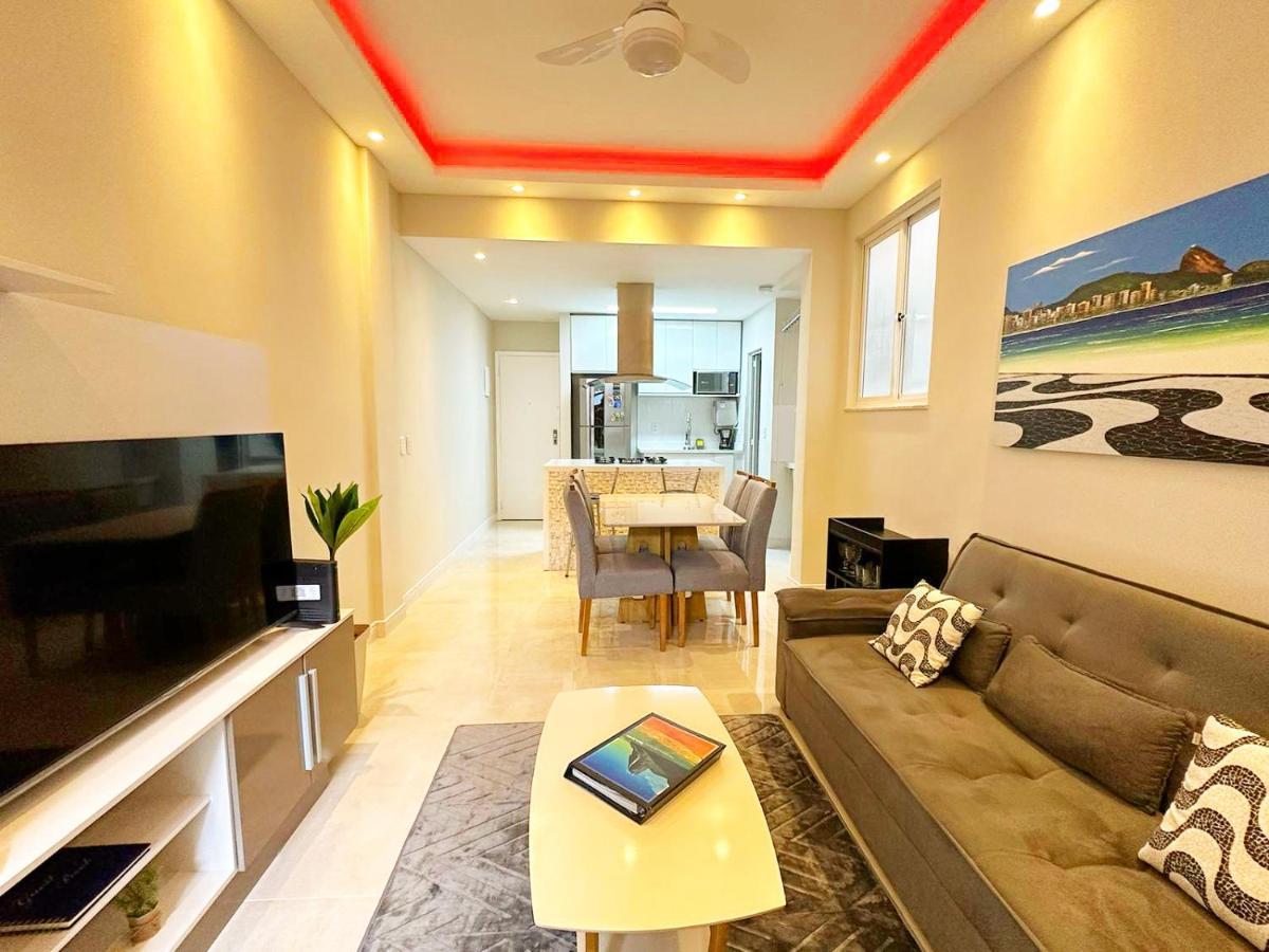 Апартаменты Copacabana Posto 6 Рио-де-Жанейро Экстерьер фото